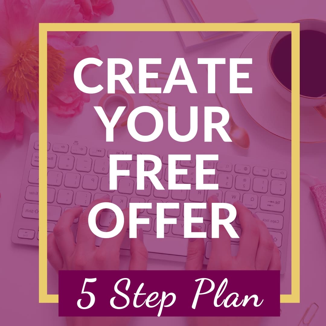 Free Opt In Offer 5 Step Plan Graphic
