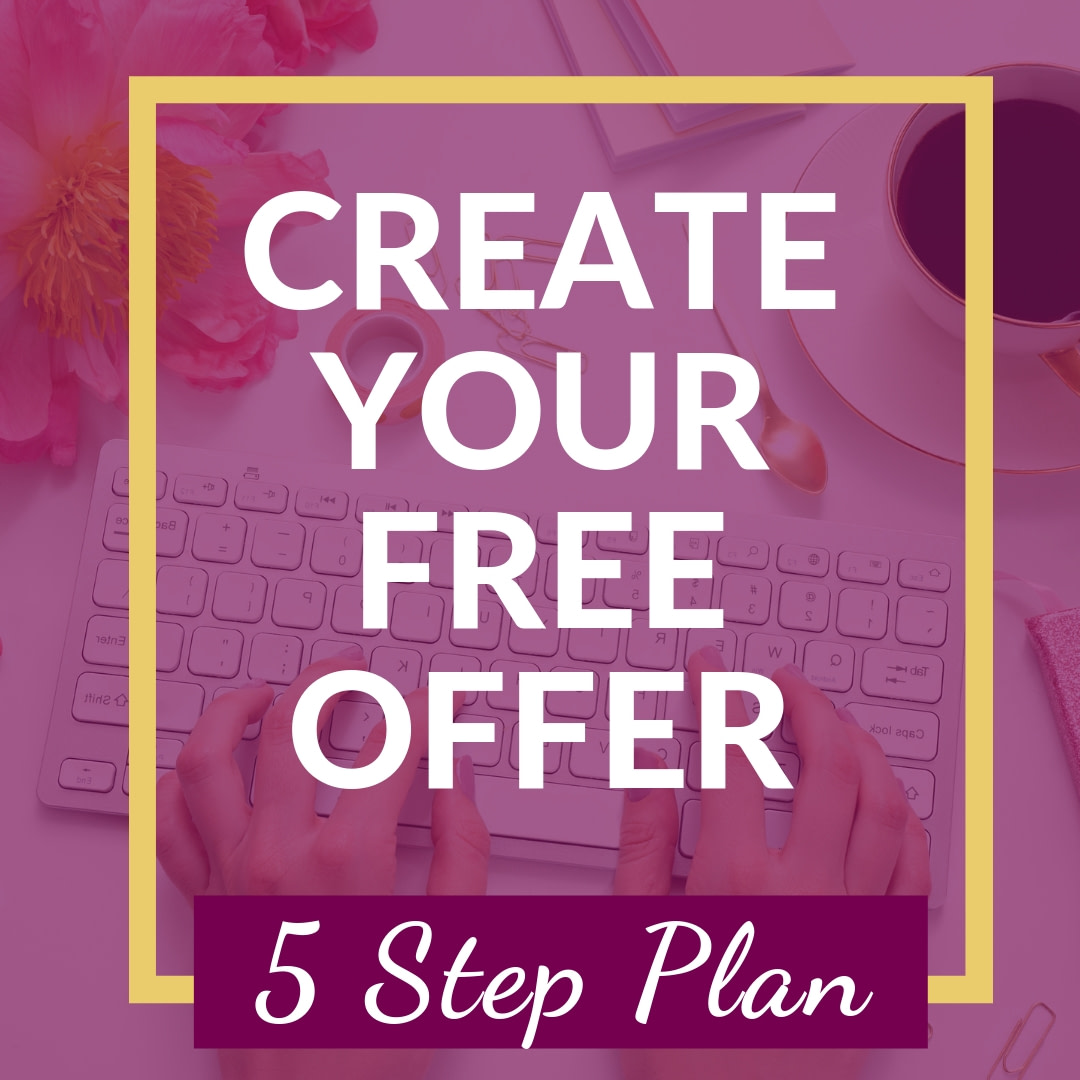 Free Opt In Offer 5 Step Plan Graphic